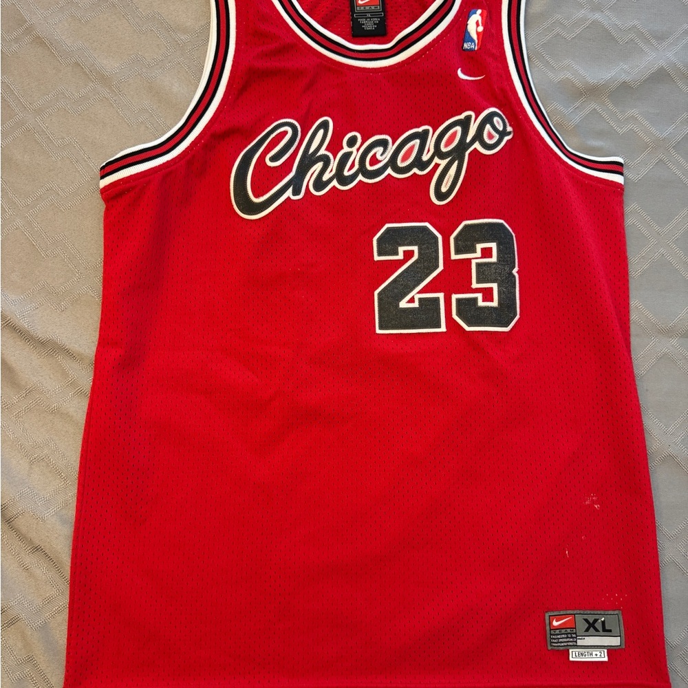 Nike Michael Jordan 1984 rookie jersey boys XL